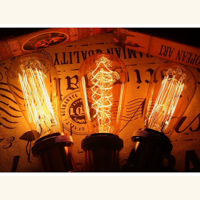 Ampoule à filament incandescente rétro vintage — accessoire Plafonniers Design