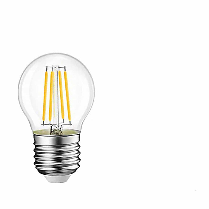 Lot de six ampoules globe LED rétro Edison E27 G45 6W 220V — accessoire Plafonniers Design