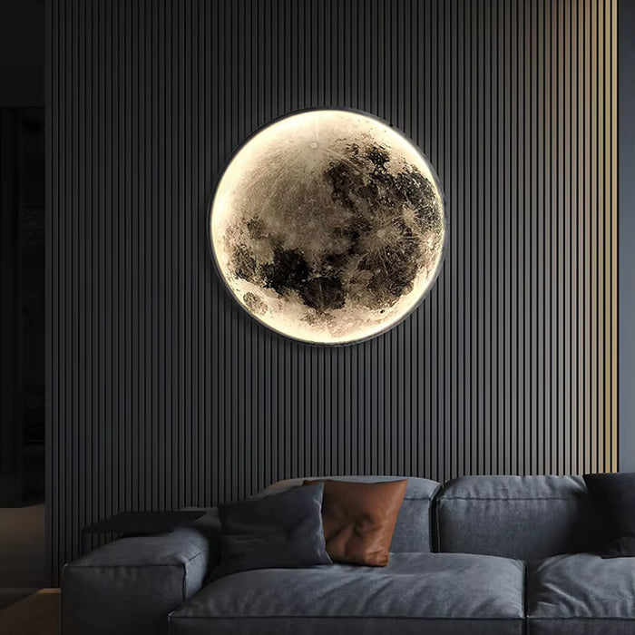 Luminaire LED en forme de lune — plafonnier Plafonniers Design
