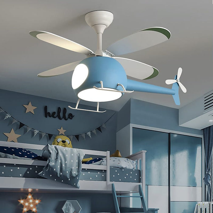 Lustre de lampe d'hélicoptère pour chambre d'enfant — lustre Plafonniers Design