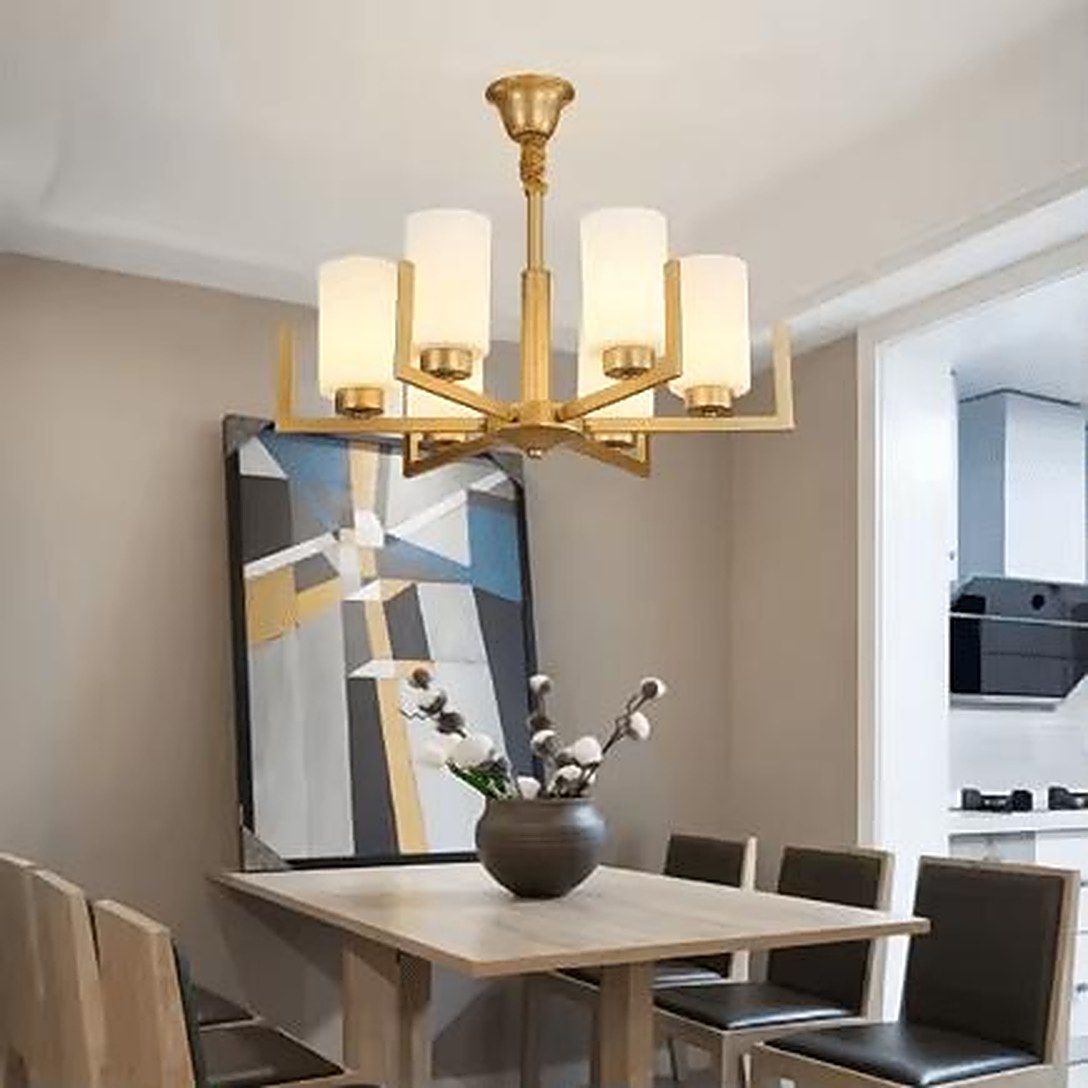 Lustre noir design pour salon — lustre Plafonniers Design