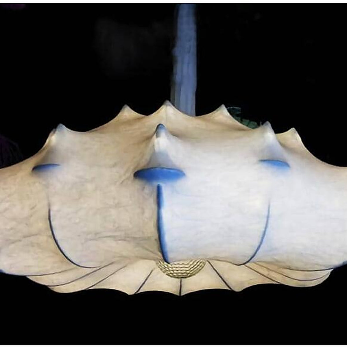 Lustre suspendu en tissus — plafonnier Plafonniers Design