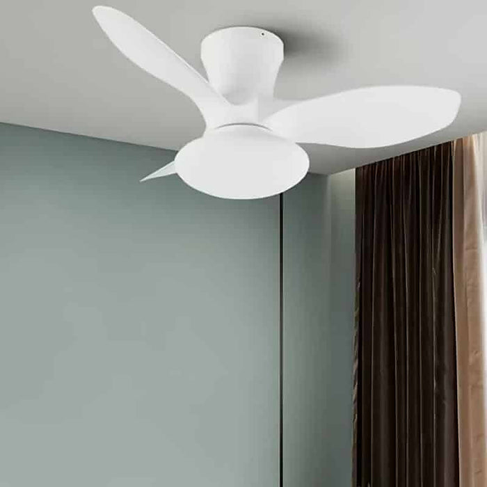 Mini ventilateur de plafond avec télécommande — plafonnier Plafonniers Design