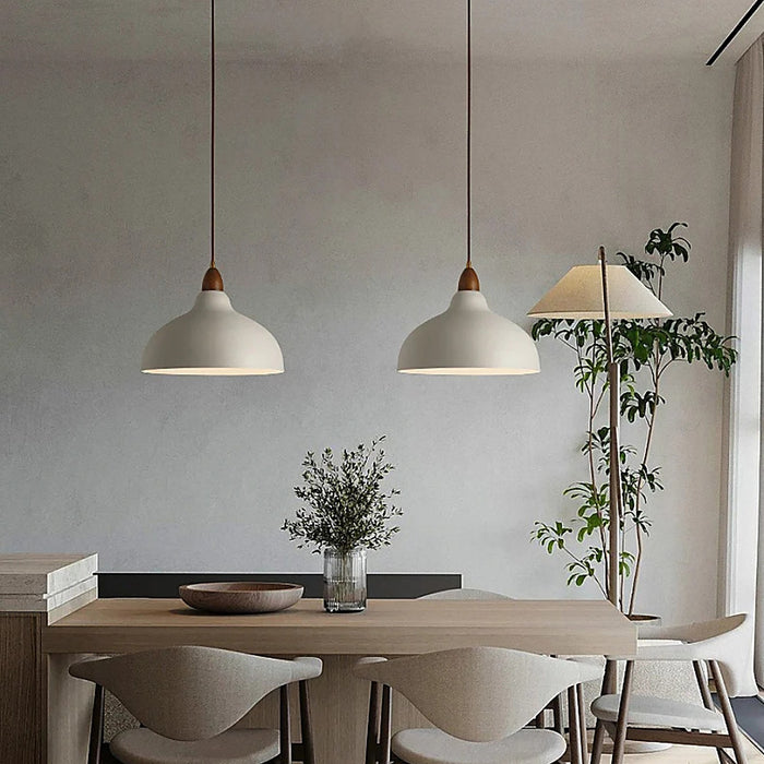 Plafonnier blanc au design nordique — plafonnier Plafonniers Design