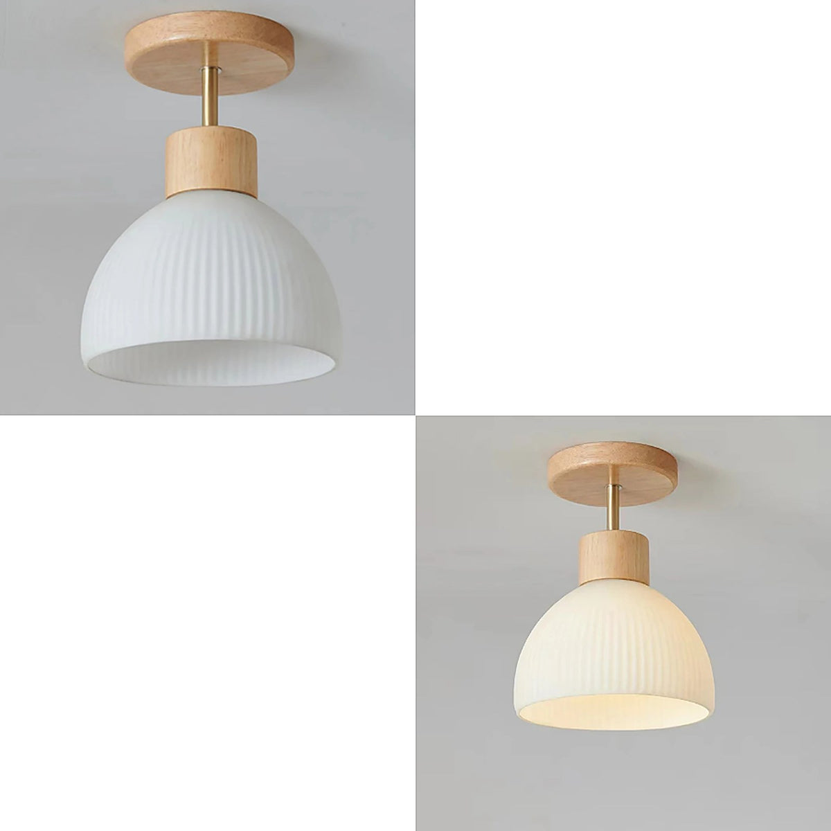 Plafonnier blanc simpliste — plafonnier Plafonniers Design