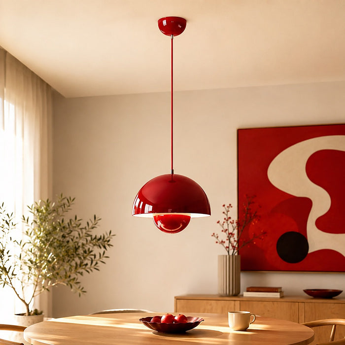 Plafonnier boule suspendue au design nordique moderne — plafonnier Plafonniers Design