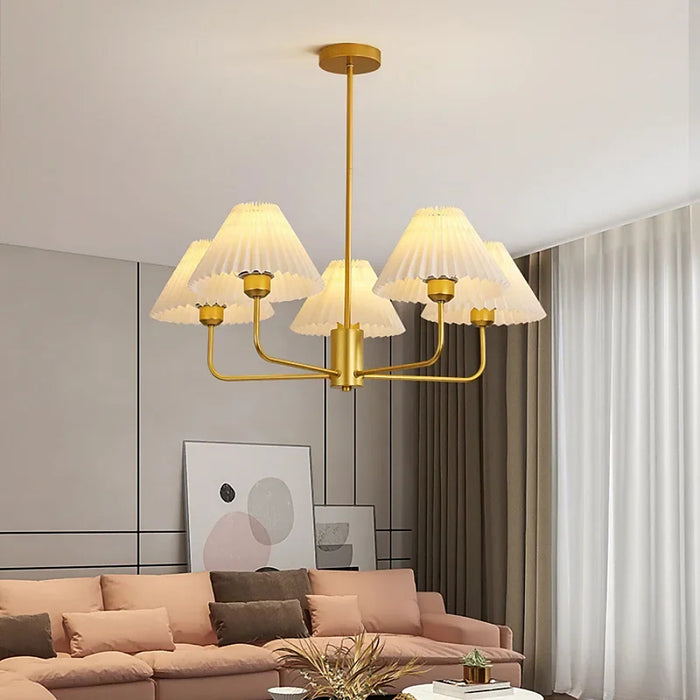 Plafonnier LED Métal avec Abat-jour pour Salon — lustre Plafonniers Design