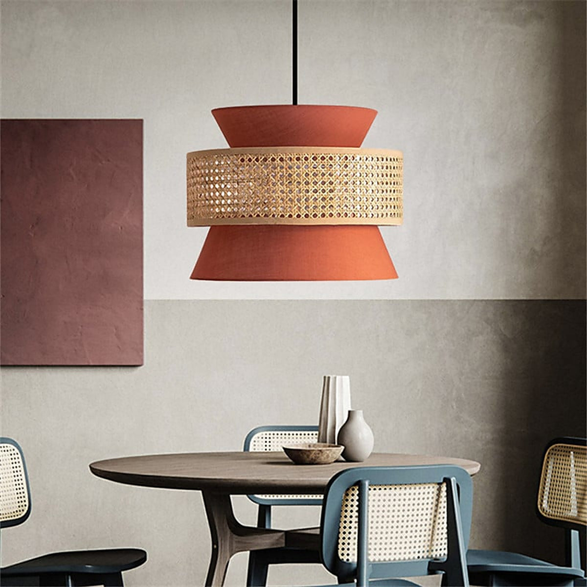 Plafonnier rotin moderne pour chambre : le luminaire chambre plafonnier idéal — plafonnier Plafonniers Design