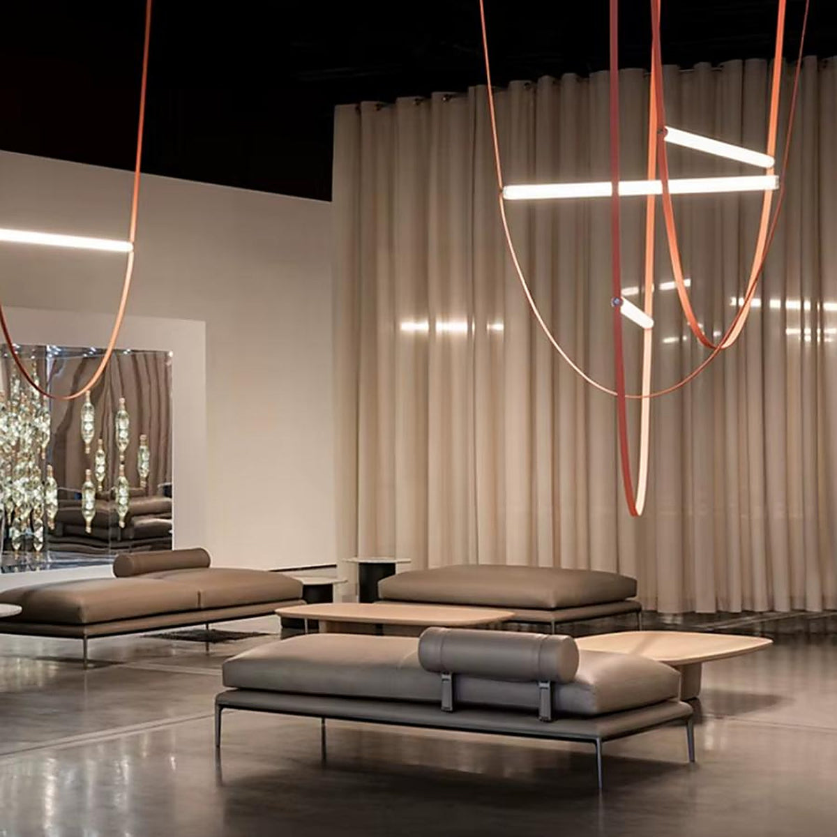 Plafonnier salon Style WIRELINE — plafonnier Plafonniers Design