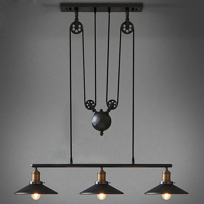 Plafonnier suspendu vintage en métal — plafonnier Plafonniers Design