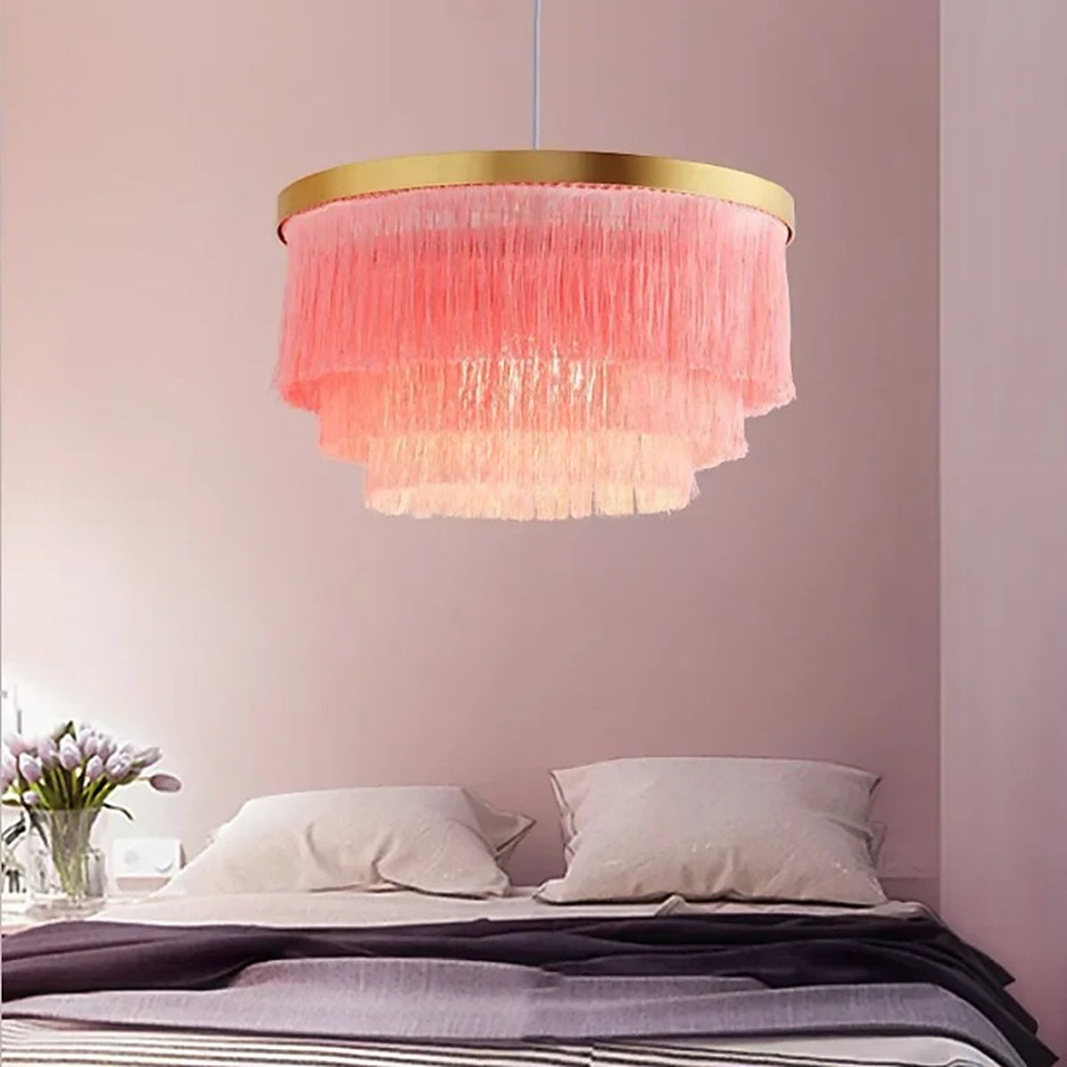 Plafonnier tissu suspendu – Le plafonnier idéal pour chambres — plafonnier Plafonniers Design