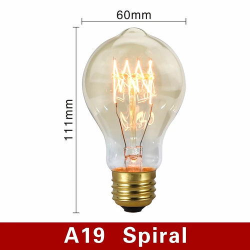 Ampoule à filament incandescente rétro vintage — accessoire Plafonniers Design – vue 2