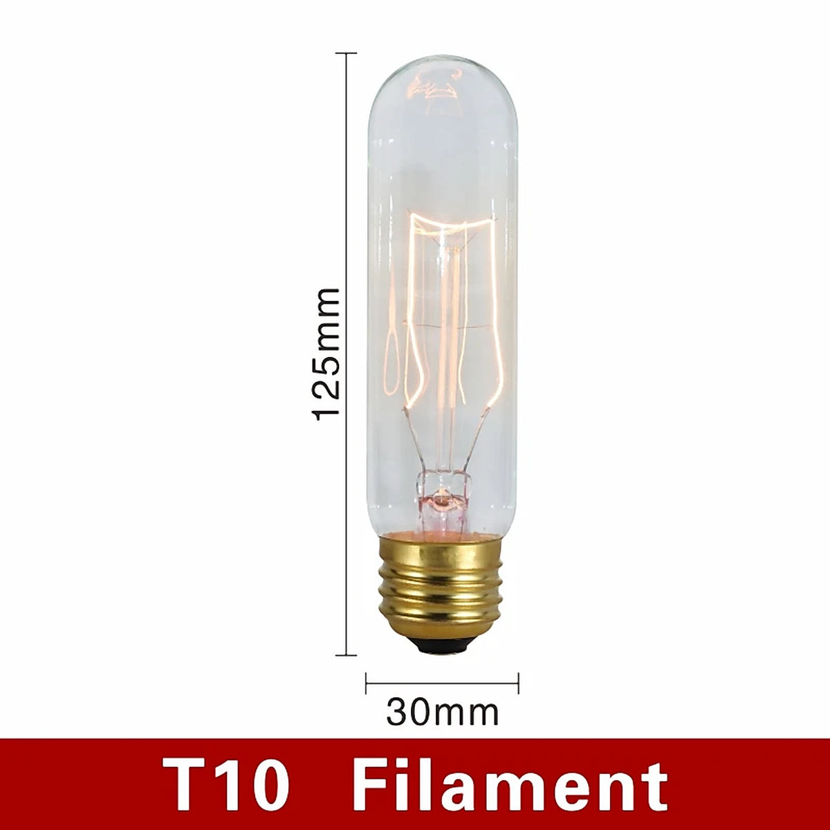 Ampoule à filament incandescente rétro vintage — accessoire Plafonniers Design – vue 3
