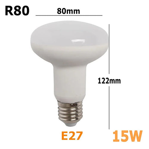 Ampoule économie d'énergie R80 E27 220V 6W — accessoire Plafonniers Design – vue 2
