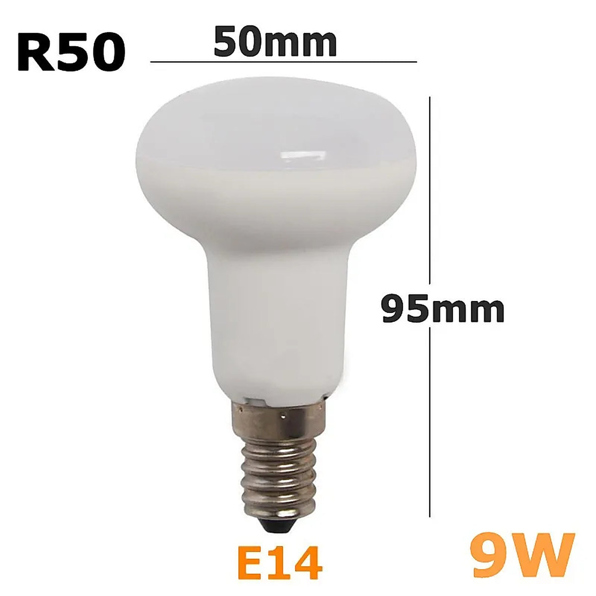 Ampoule économie d'énergie R80 E27 220V 6W — accessoire Plafonniers Design – vue 4