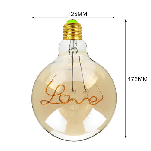 Ampoule rétro LED Edison E27 — accessoire Plafonniers Design – vue 2