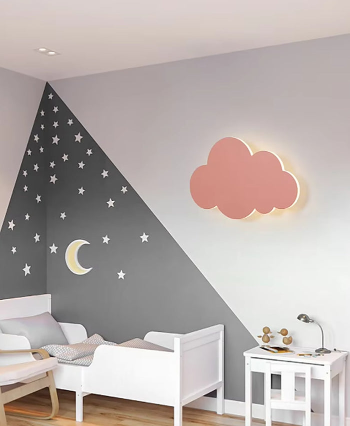 Applique murale nuage LED pour chambre bébé — applique murale Plafonniers Design