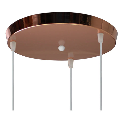 Base de fixation de plafond ronde — accessoire Plafonniers Design – vue 2