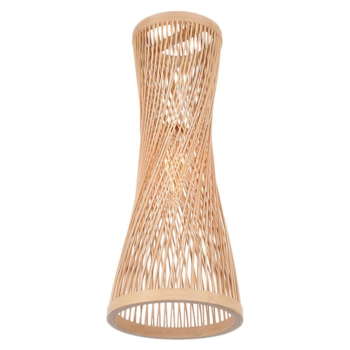 Lampe de table restaurant et plafonnier bambou — plafonnier Plafonniers Design