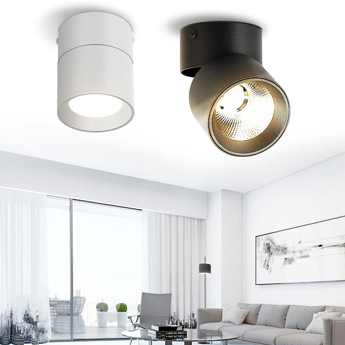 Mini plafonnier à LED — plafonnier Plafonniers Design