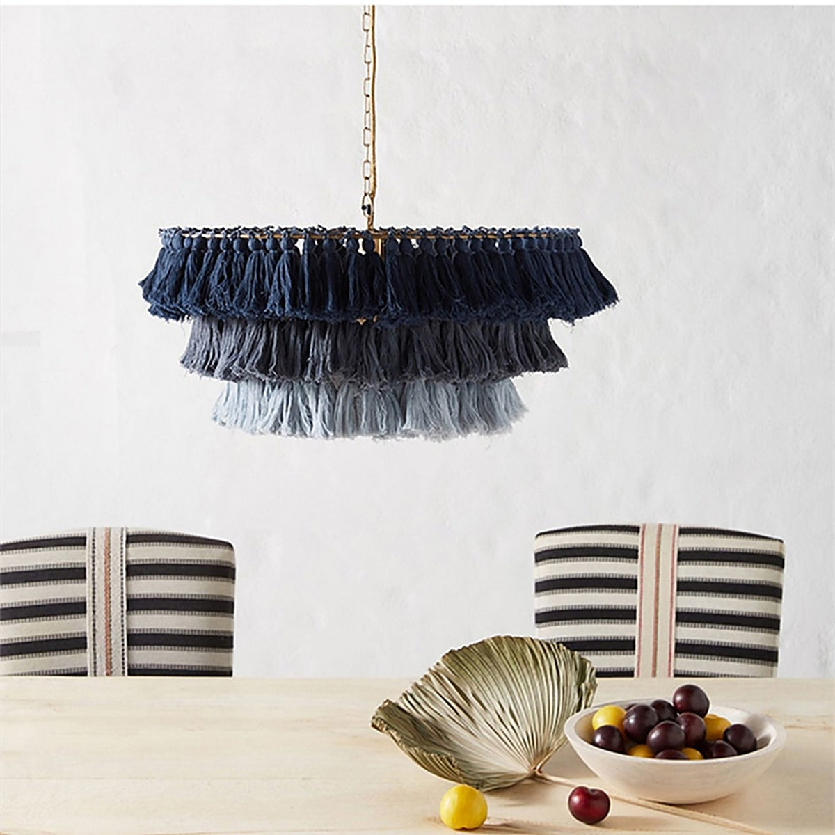 Plafonnier à froufrou bohème — plafonnier Plafonniers Design