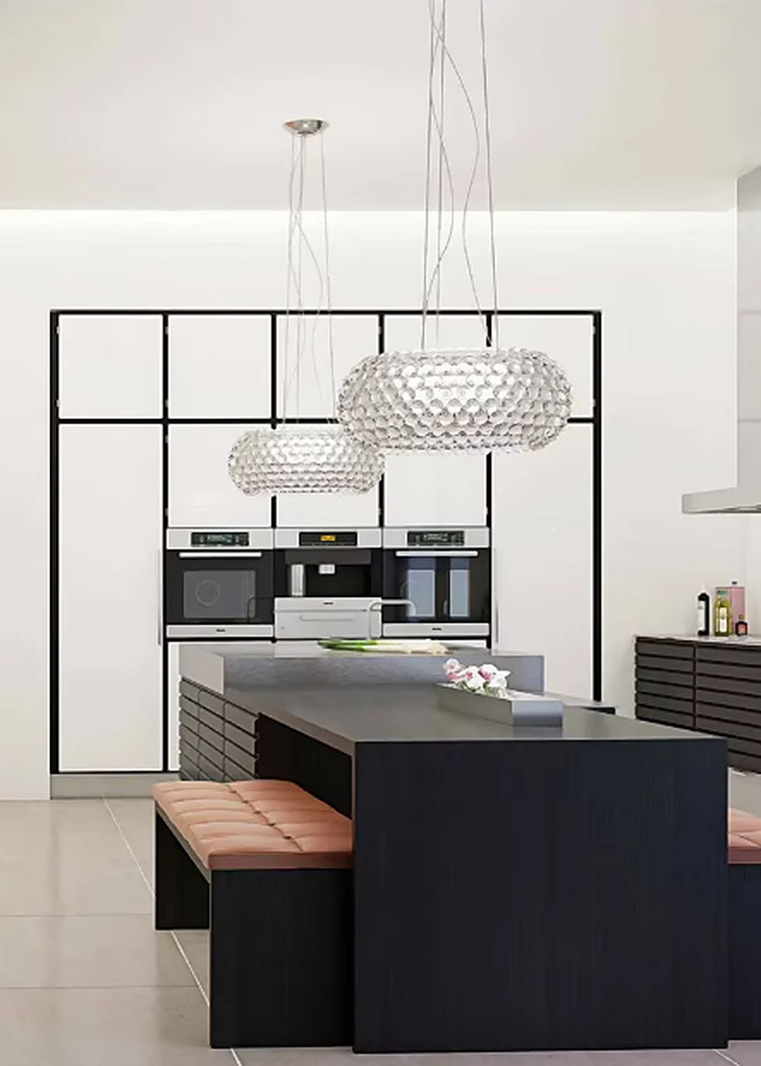 plafonnier boule Style Caboche - la suspension pour salon et séjour — plafonnier Plafonniers Design