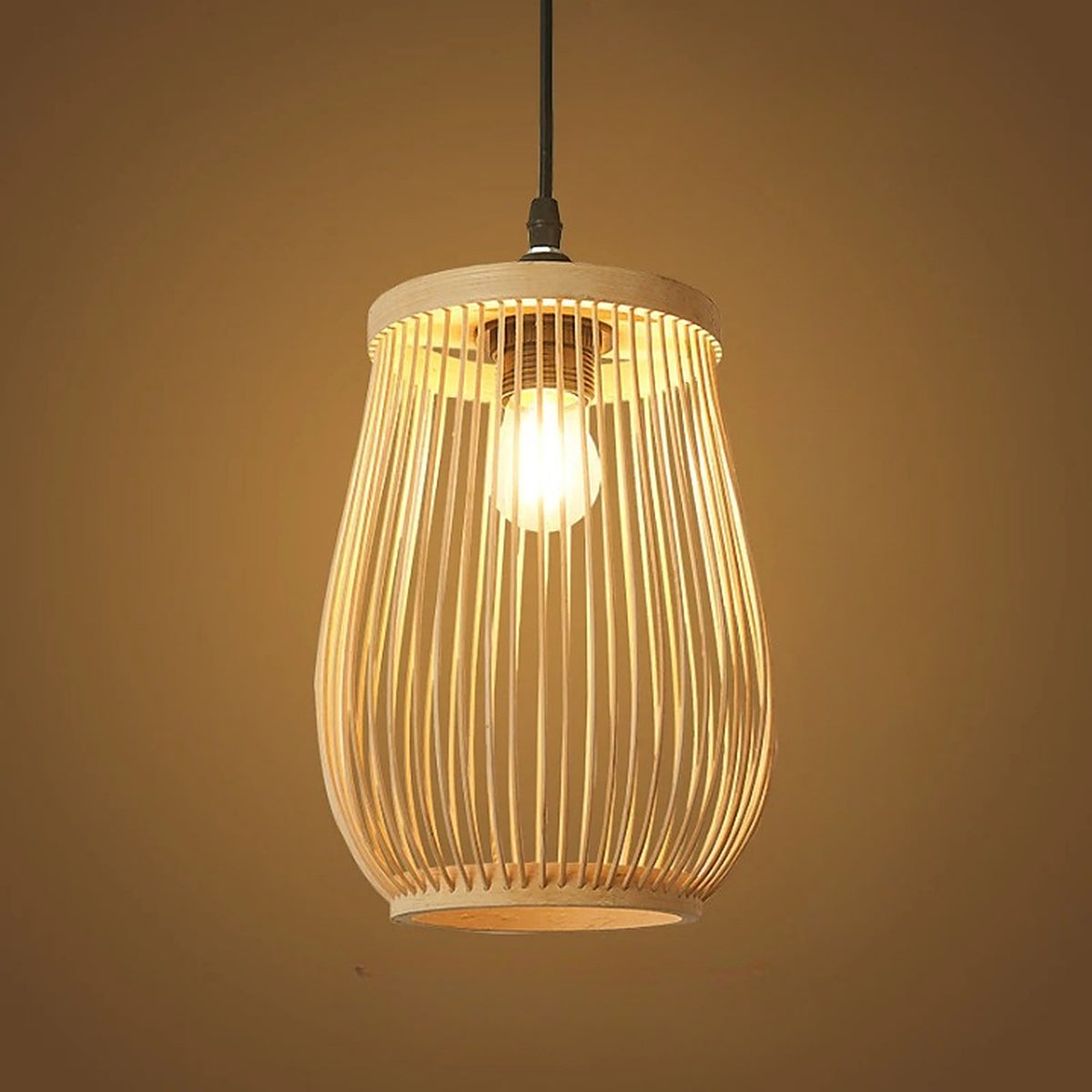 Plafonnier lanterne naturel – Lampe de table restaurant — plafonnier Plafonniers Design