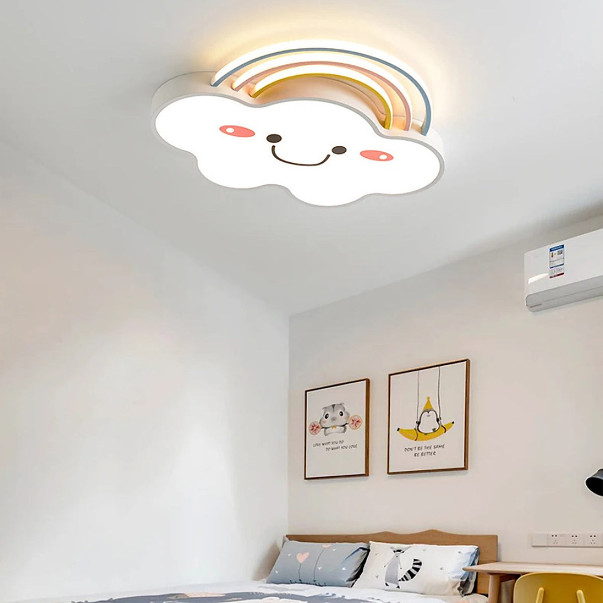 Plafonnier led arc en ciel à intensité réglable — plafonnier Plafonniers Design