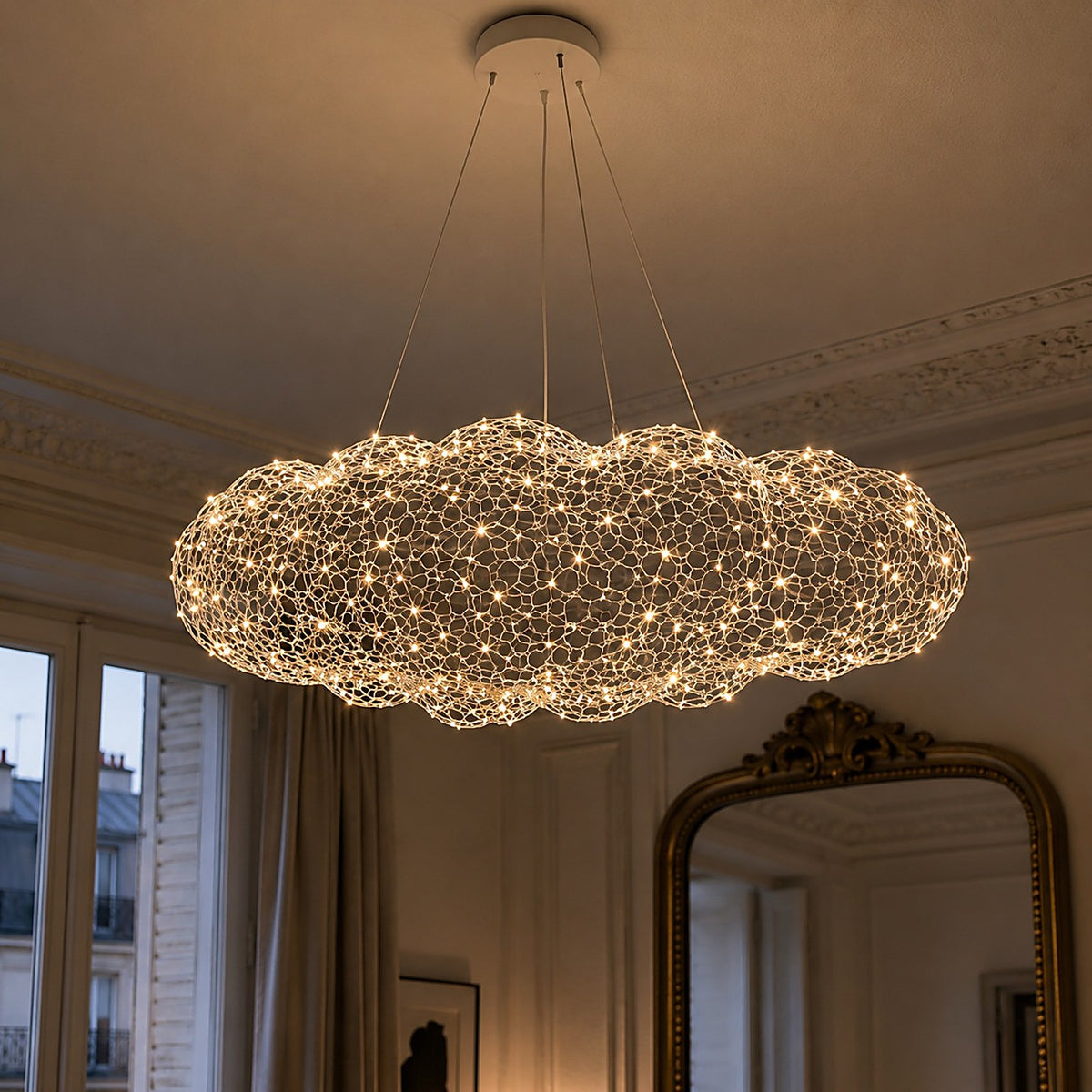 Plafonnier nuage creux — plafonnier Plafonniers Design