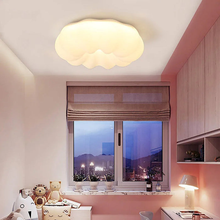 Plafonnier nuage de citrouille blanche — plafonnier Plafonniers Design