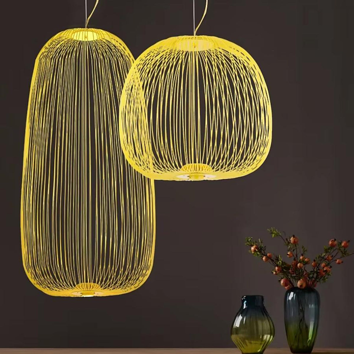 Plafonnier style spokes pour un espace chic et moderne — plafonnier Plafonniers Design