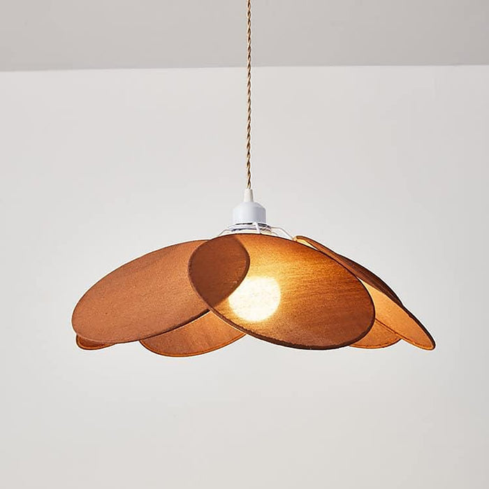 Plafonnier suspendu fleur wabi sabi — plafonnier Plafonniers Design