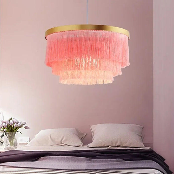 Plafonnier tissu suspendu – Le plafonnier idéal pour chambres — plafonnier Plafonniers Design