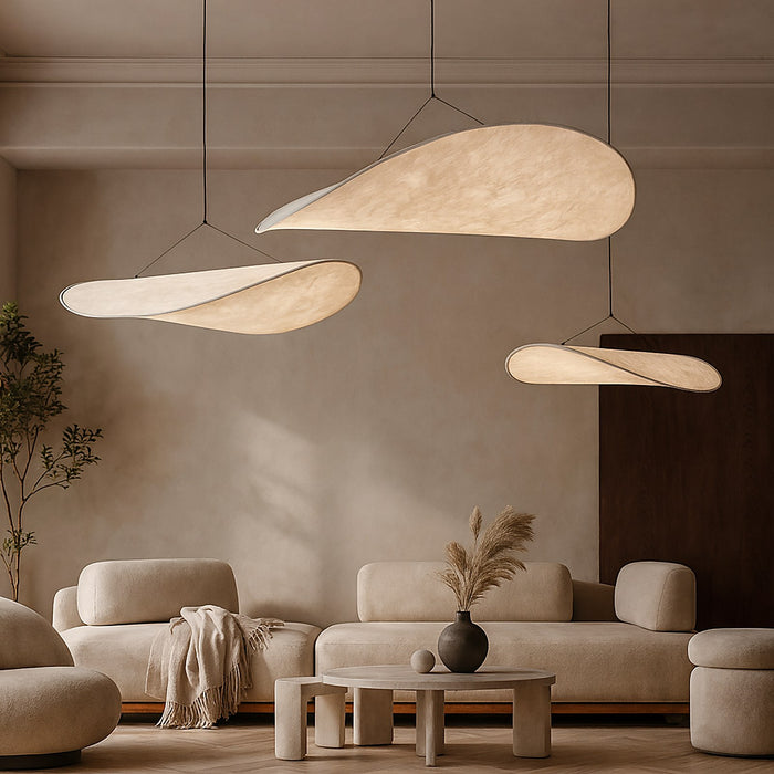 Plafonnier vertigo en papier de riz — plafonnier Plafonniers Design