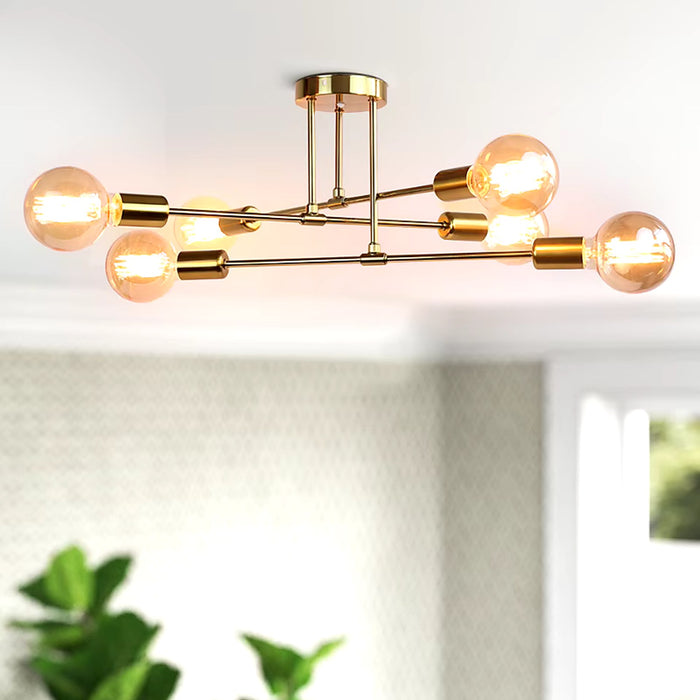 Plafonniers modernes à LED en fer industriel — plafonnier Plafonniers Design